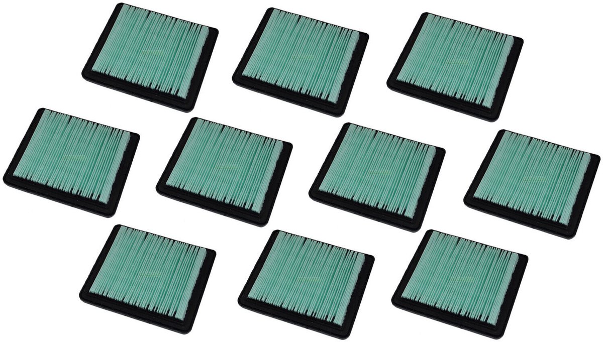 10 stuks luchtfilters voor Honda-motoren GC, GCV, GS, GSV 135, 160, 190, 17211-ZL8-023, 17211-ZL8-003