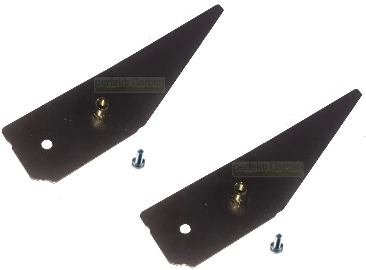 Mes van 2 x 9,1 cm voor robotmaaier AL-KO Robolinho EFCO BRILL OLEO MAC SOLO / 440434