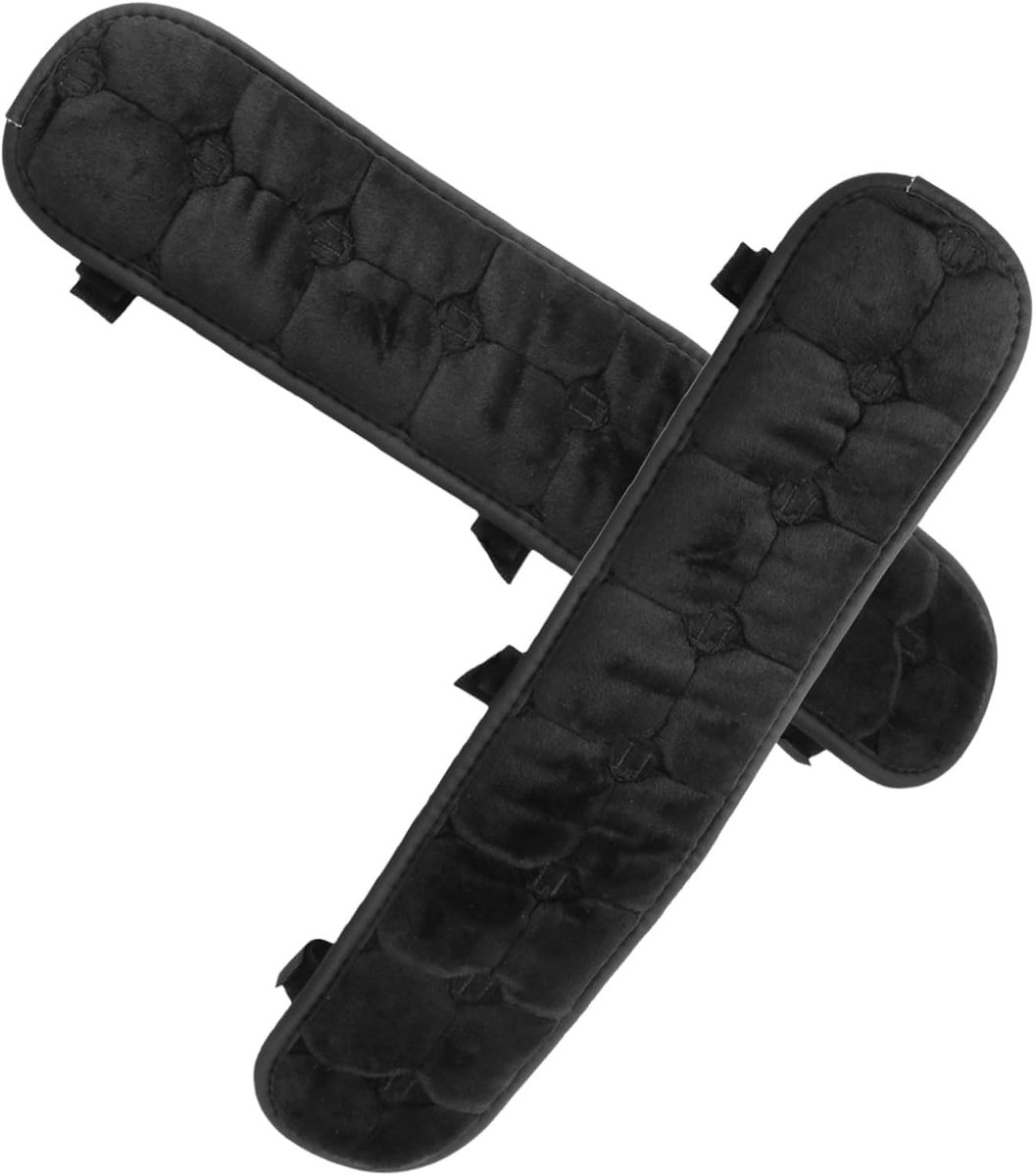 Armleuninghoezen voor bureaustoel, zachte armleuningkussens van, eenvoudige bevestiging, beschermende armleuninghoezen voor kantoor, thuisstoelen, comfortabele armsteun