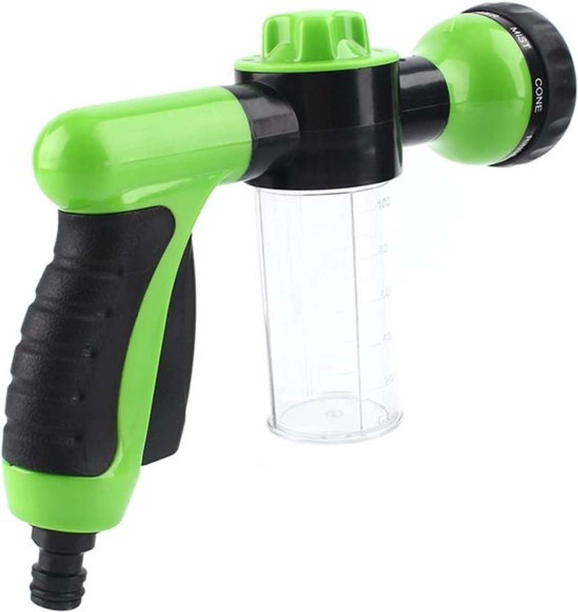 Schuimslangsproeier voor auto - Tuinslangsproeikop met 8 waterpatronen
