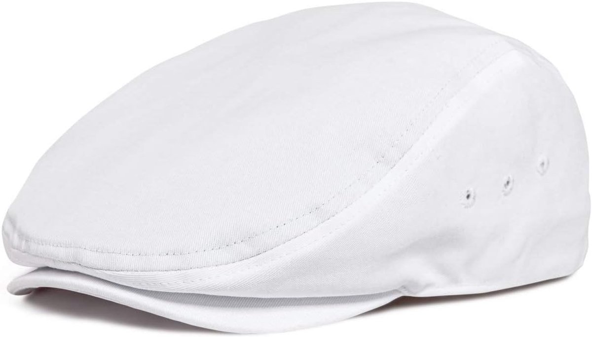 Ivy Cap Katoen Twill Newsboy Flat Hat