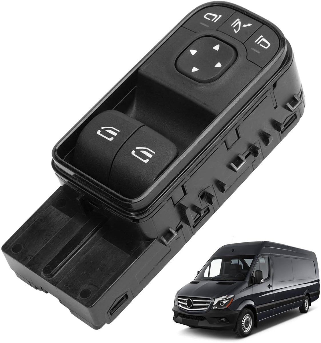 Window Switch Car Window Lift Switch for Sprinter 3500XD 2018-2021 Electric Window Lift Switch Master Control Switch - ShopVlot