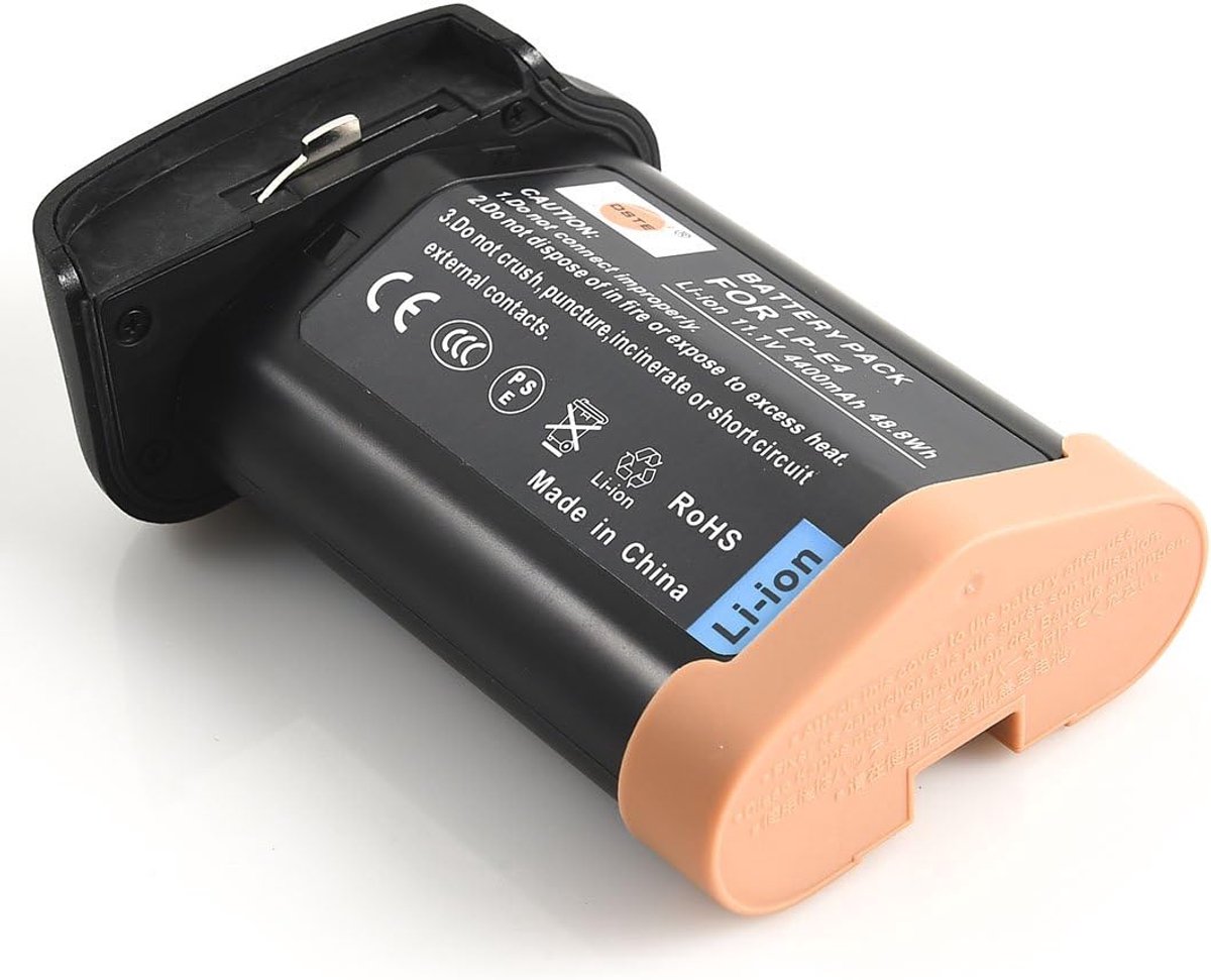 DSTE LP-E4 LPE4 Replacement Battery Battery Compatible with Canon EOS 1D Mark III, EOS 1Ds Mark III, EOS 1D Mark IV - ShopVlot