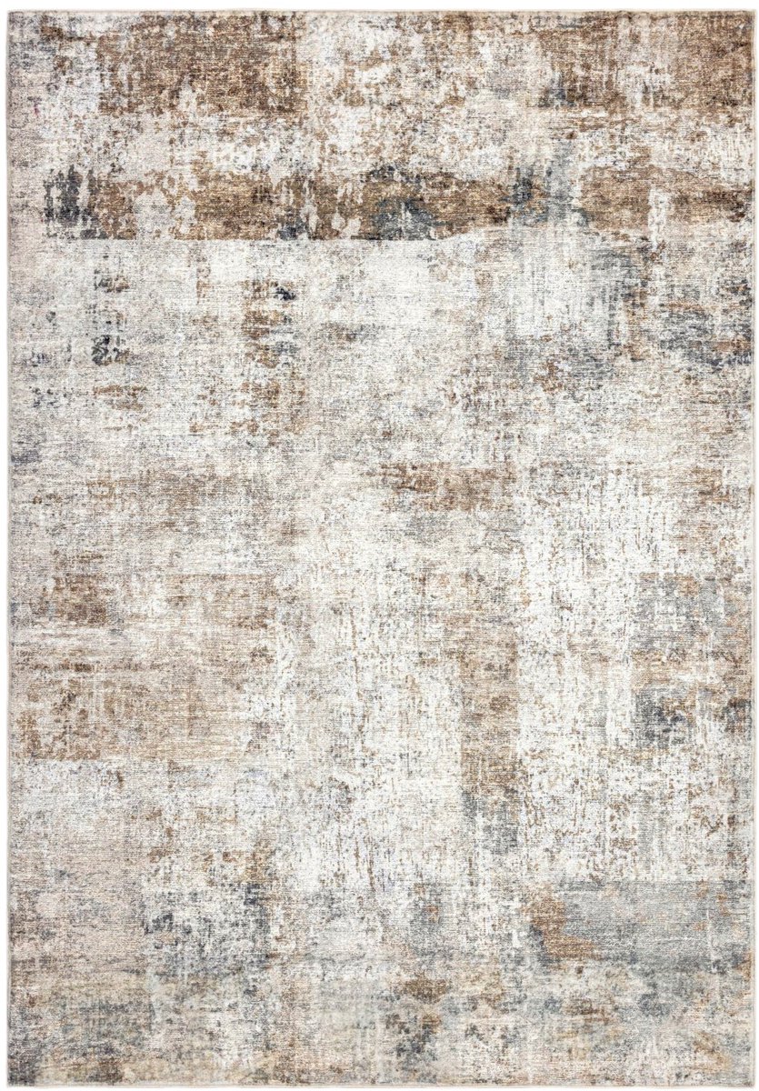 Dutch XXL Vintage Vloerkleed | Tapijt | Elegantica | Verweerd | Taupe | 120x170 cm