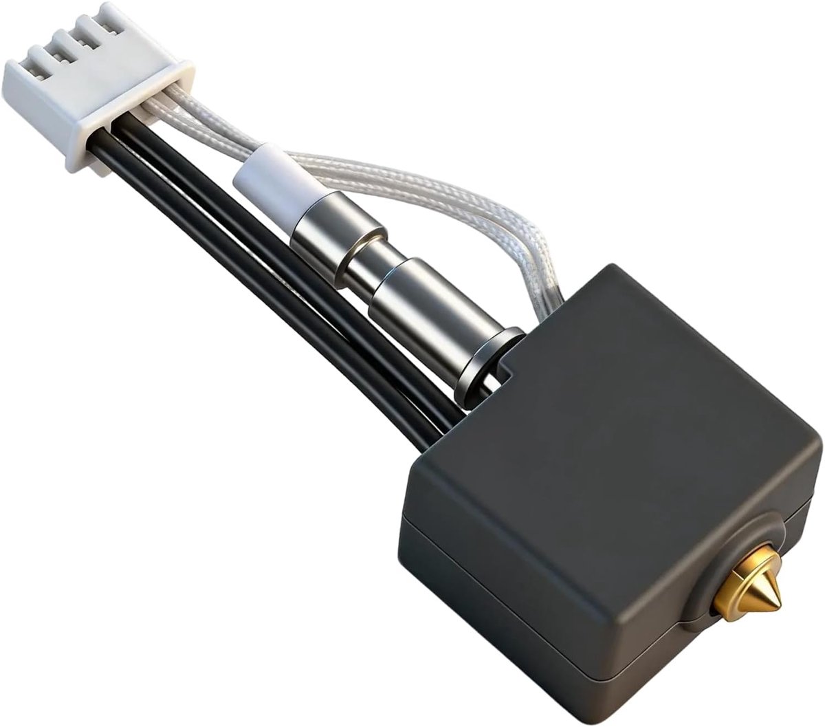 Keramiek compatibel met Kobra S1 Combo, verwarmingsset voor Anycubic Kobra S1 bij hoge temperatuur, mondstuk 0,4 mm, snelle vervanging zonder gereedschap voor 3D-printen, stabiel en betrouwbaar