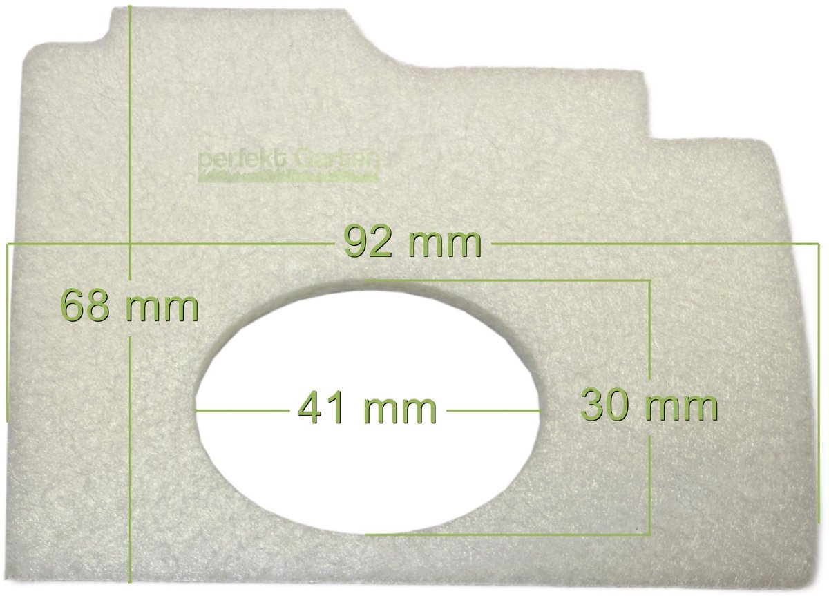 luchtfilter voor kettingzaag Stihl 017 018 / 11301411700 1130-141-1700 1130 141 170