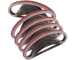 STEBRUAM 50 pieces sanding belt 13 x 457 grit 120 - ShopVlot
