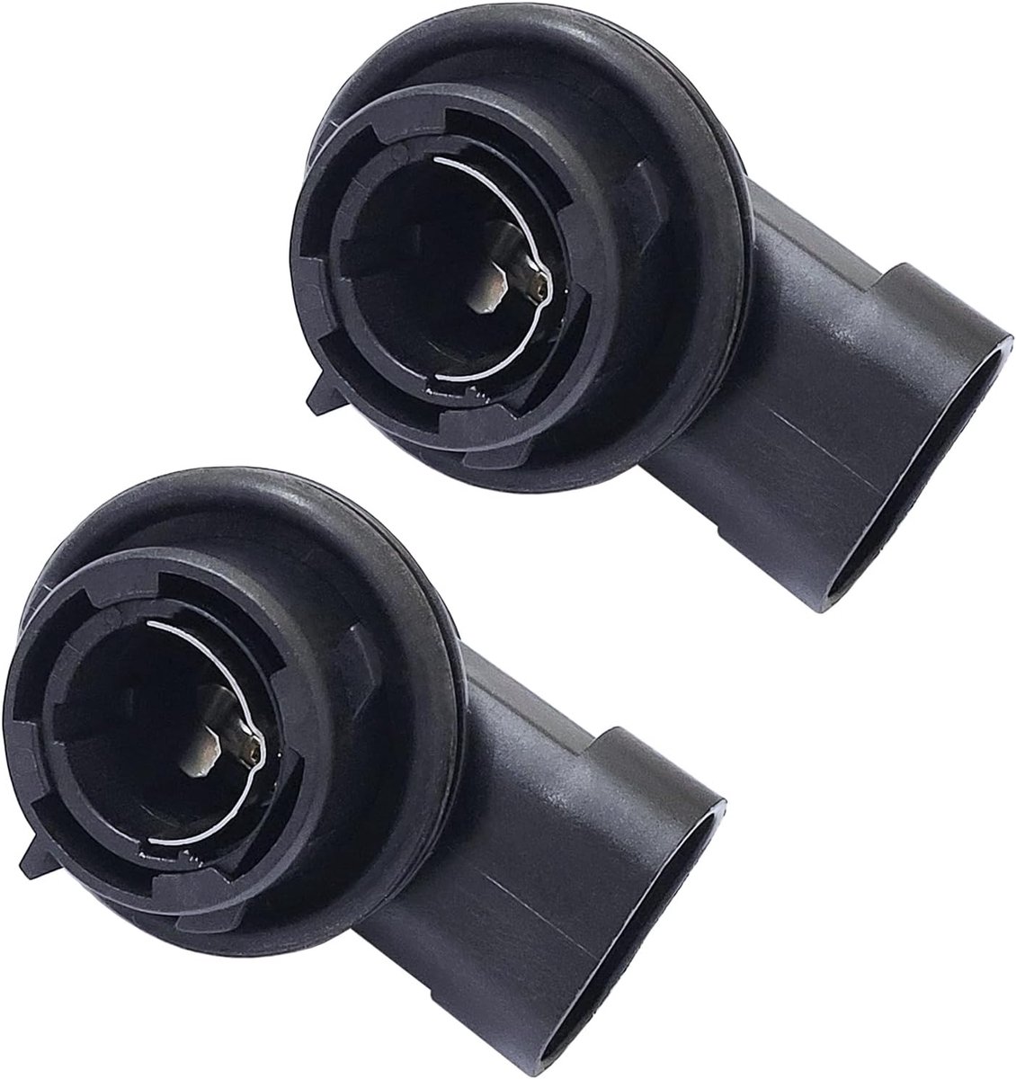 Dailygoods - Daylight Running Light Bulb Holder Adapter - 2x adapter voor verlichting - geschikt voor Jeep Renegade - Fiat 500X - auto accessoires - e...