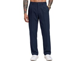Halfword Chinobroek voor heren, lang, elegant, met rechte pijpen - ShopVlot