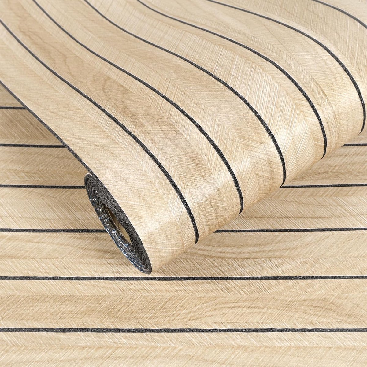 VEELIKE Oak Wall Panels Self-Adhesive Wallpaper Wood Look 43 x 300 cm
