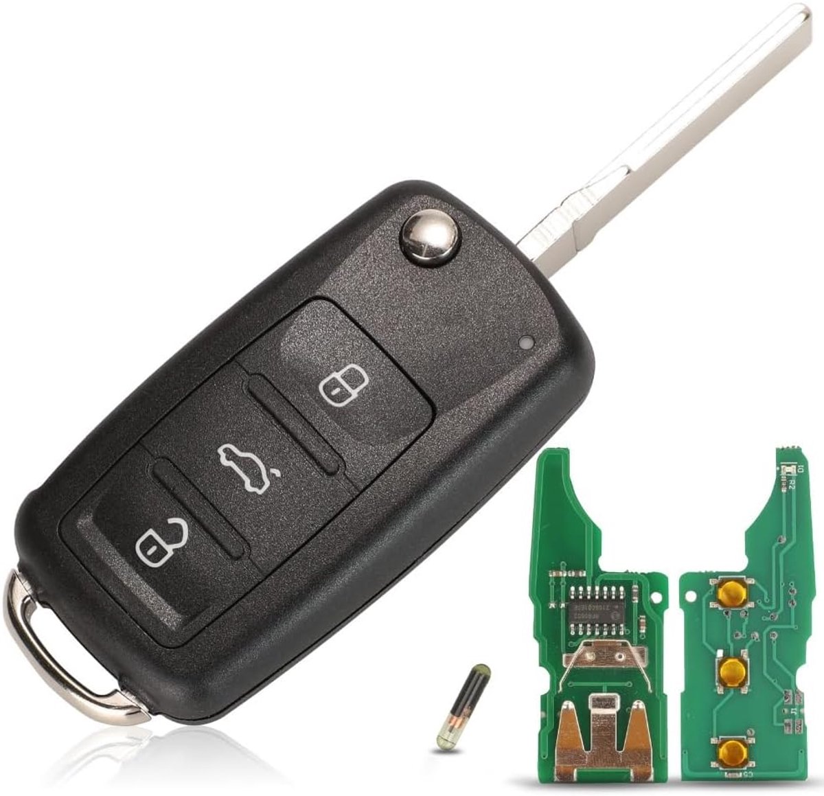 Afstandsbediening voor VW Beetle EOS Golf 6 Jetta T1guan Seat Skoda Fabia 434Mhz