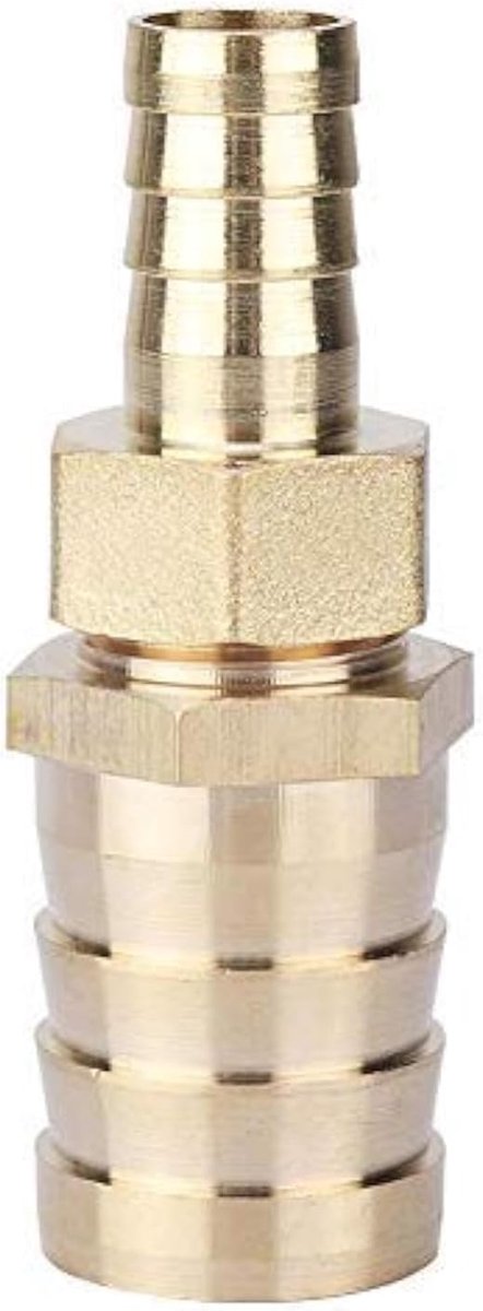 Slangweerhaak, messing slangweerhaak voor pijpaansluiting slangconnector pijpconnector pijpaansluitgereedschap (14-25 mm)