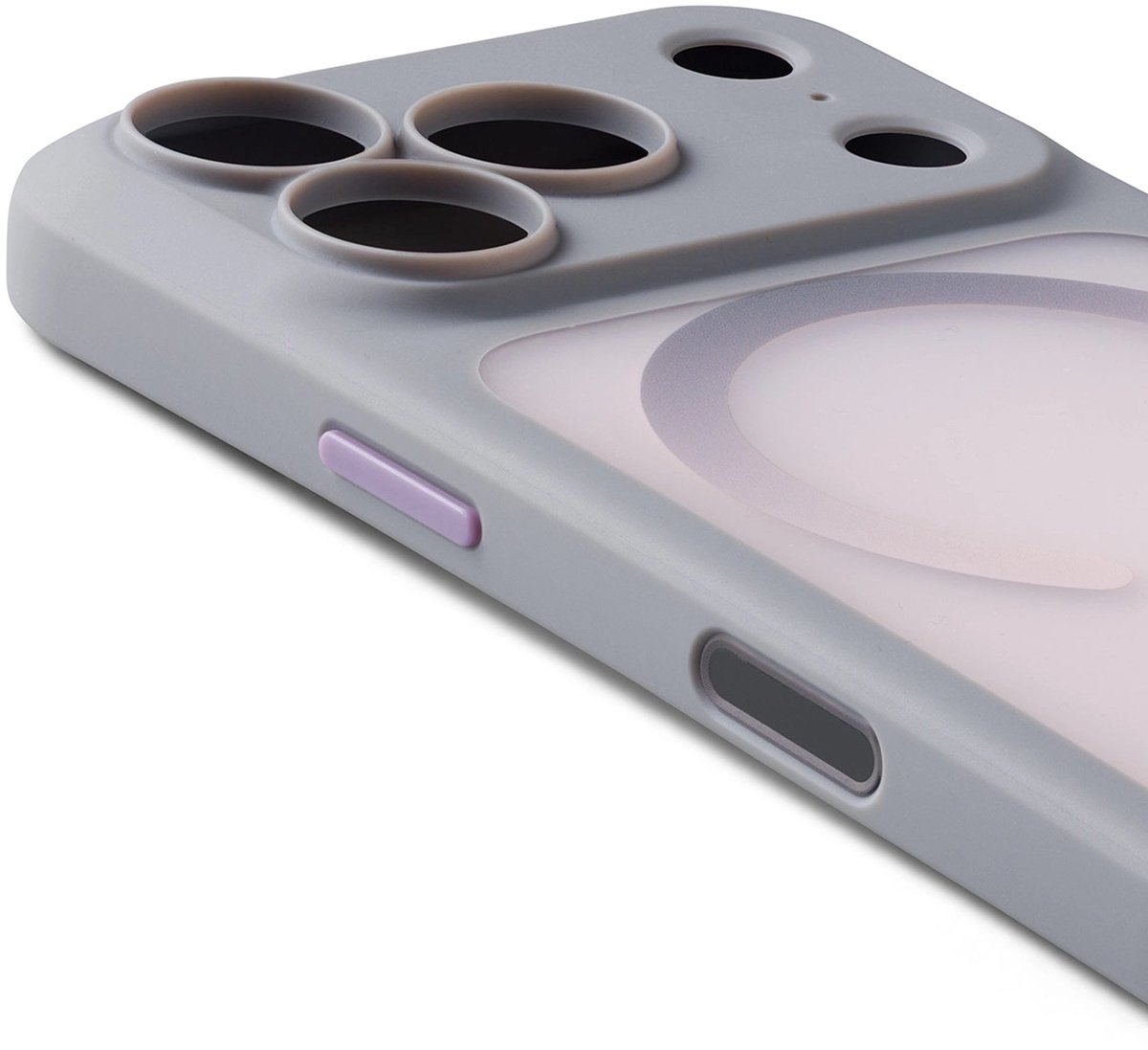 Bellroy Cinch hoesje iPhone 18 Pro – Compatibel met MagSafe – Twee bevestigingspunten voor accessoires – Vervaardigd uit schokabsorberend polymeer - Paars