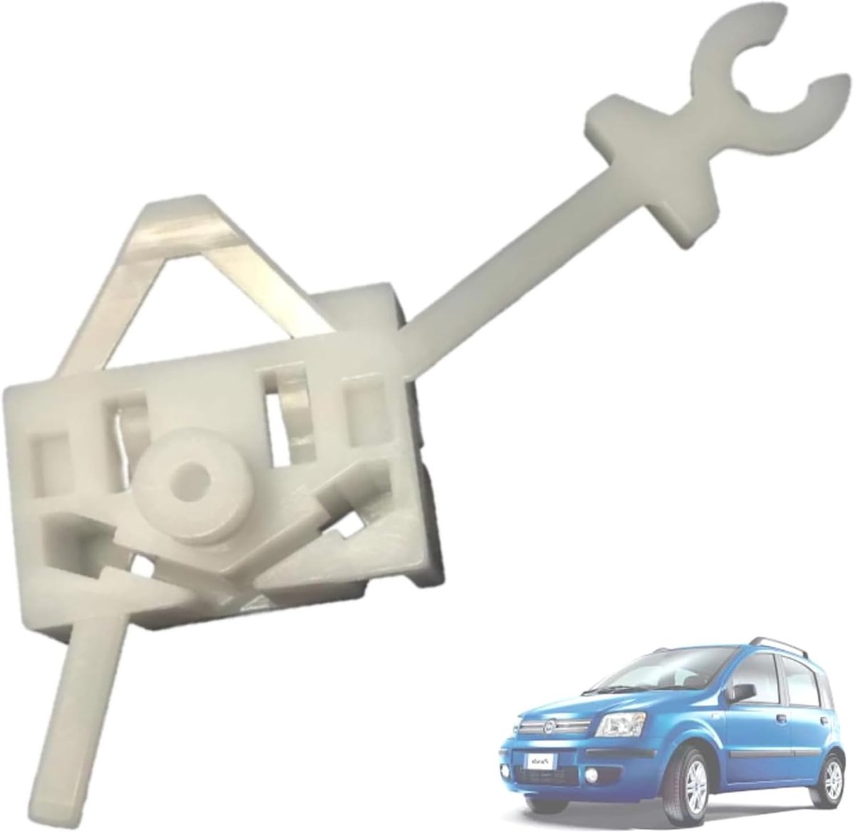 Raammechanisme Clip 99487780 Compatibel met Fiat Panda 169 - Links