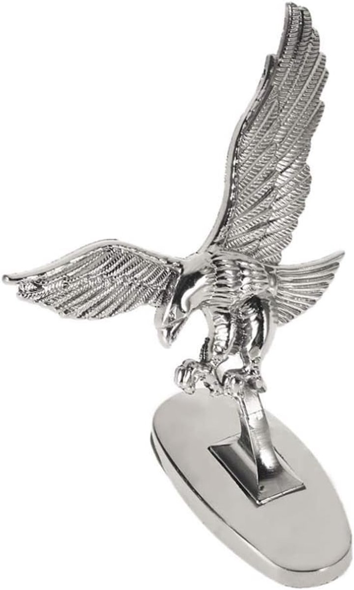 3D-embleem voor de auto, logo, ornament, autocover, chroom, adelaarbadge voor auto