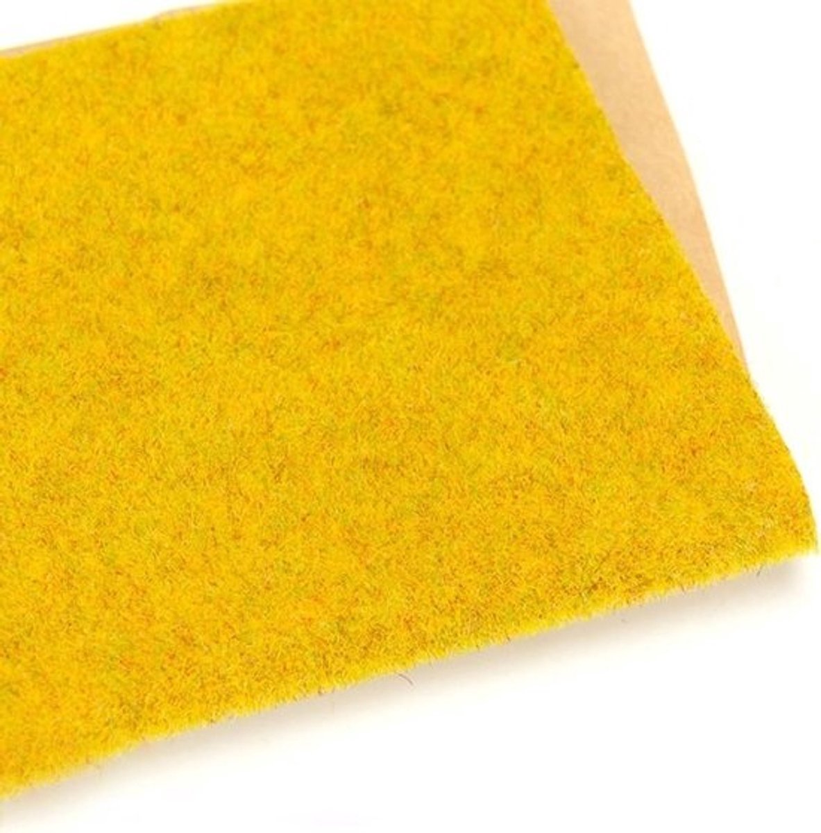 Kunstgrasmat - Modelgrastapijt - Voor dioramabouw - Fijne textuur - 35 x 100 cm - Groen