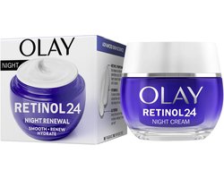 Olay Retinol 24 Hydraterende Nachtcrème - Anti-verouderende huidverzorging Voor de Nacht -…