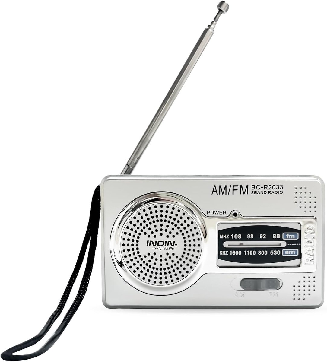 Small Portable Radio, Small Radio Transistors, Transistor Radio on FM, Portable, Small Batteries, Small Transistor - ShopVlot