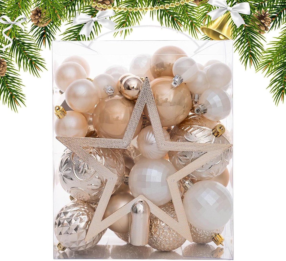 Kerstballen Decoratieve Ballen Decoratie