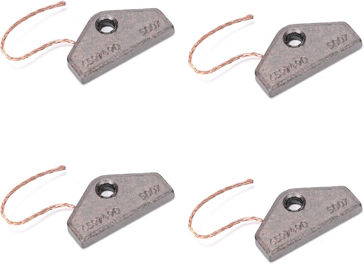4 stuks koolstofborstels compatibel met Miele droger 5153702/4490382