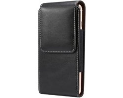 Leren Tas met Riemlus voor Gionee M3 (2021) - Zwart