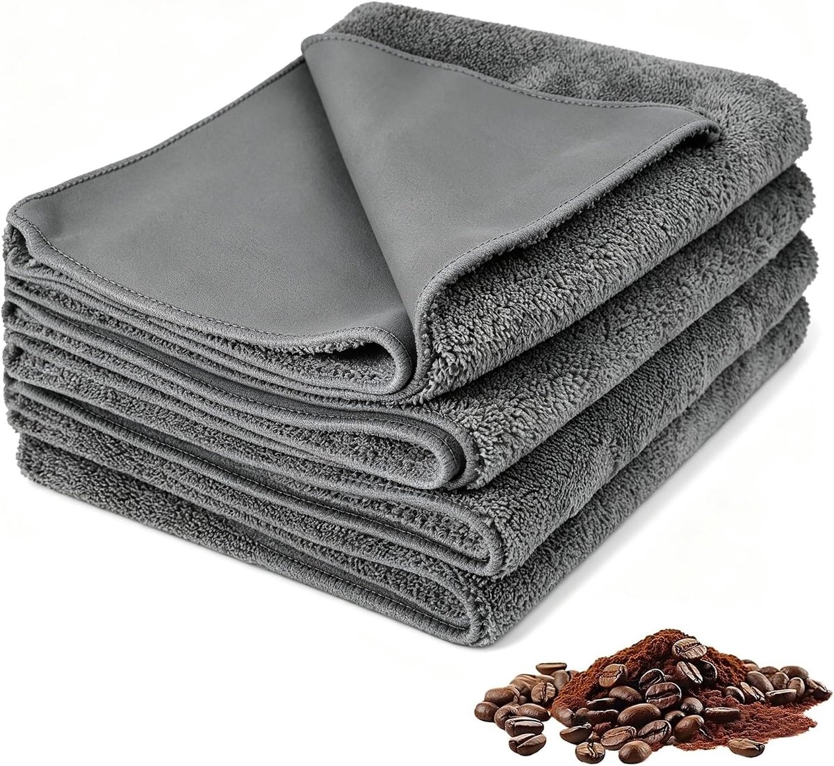Microvezeldoeken 30x40CM - Dubbelzijdig - Superabsorberend - Ideaal voor koffiemachines - SnelShoppen