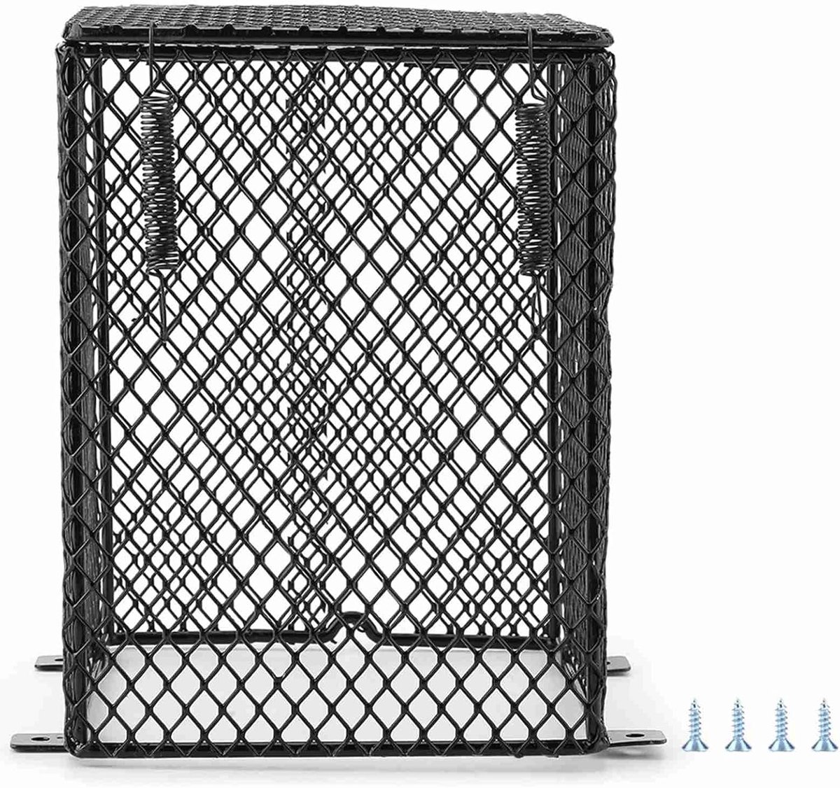Reptielen Warmtelampbeschermer, Anti-verbranding Verwarming Lamphouder Mesh Kooi Reptielenbescherming Lampenkappen - ShopVlot