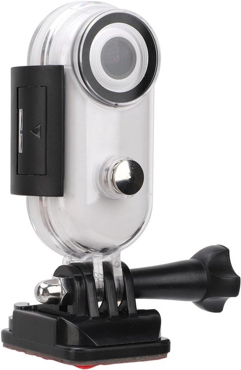 Huisdier Halsband Camera - Mini Actiecamera POV - Dieren Filmen - 4K 120 Graden Lens - 8MP Foto's - Wit
