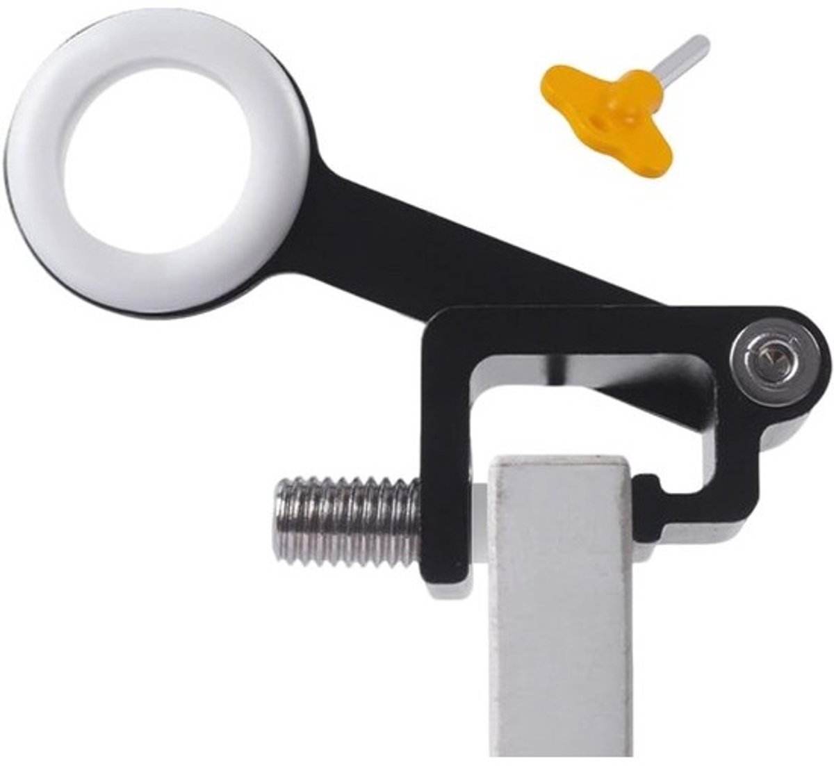 Raambeveiliging - Kinderslot raam - Valpreventie kind - Krasvrije montage - 14.4 cm - Wit