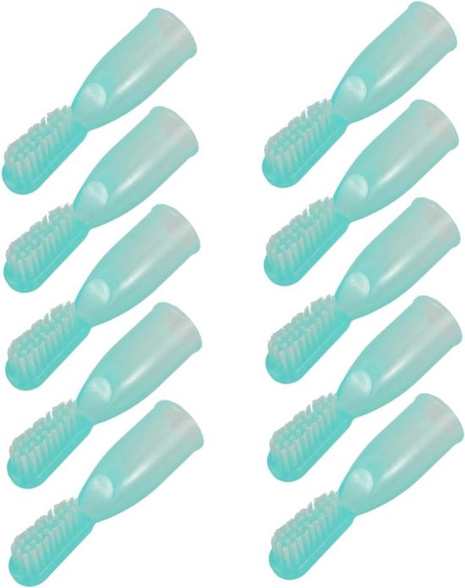 Mini Tandenborstels - Kleine Borstels - Orale Hygiëne - Zachte Borstelharen - 20 Stuks - Diverse Kleuren