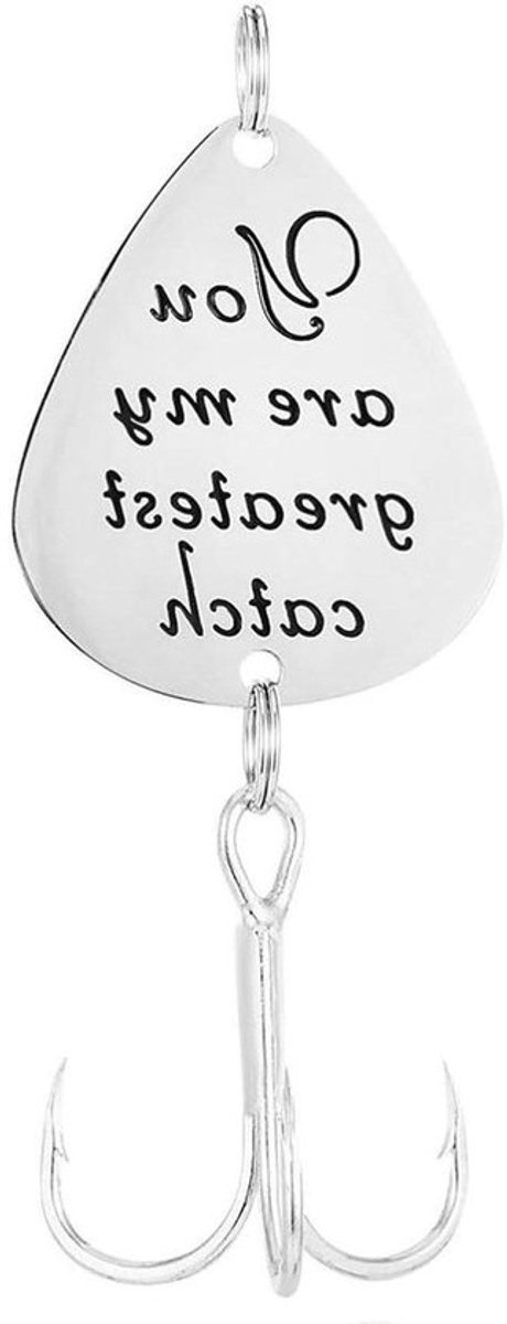 Drievoudige Vis Haken - Vishaak Set Vissers Tackle - Vissen Lokken - Gitaar Plectrum Ontwerp - 8x3.5CM - Zilverkleurig