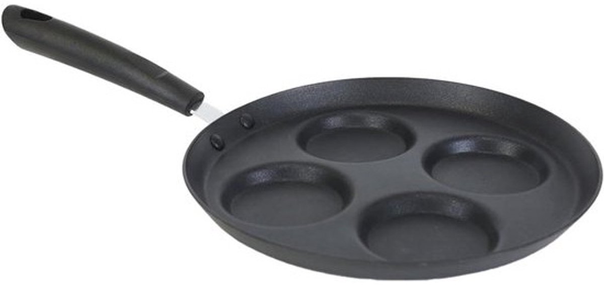 Pannenkoekenpan - Koekenpan - Lekkere Pannenkoeken Bakken - Non-stick Coating - Ø 24 cm - Multicolor