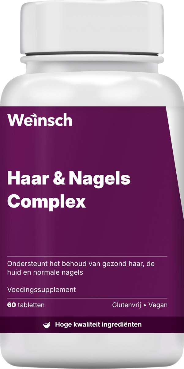 Weinsch Haar & Nagels Complex | 910mg | 60 tabletten