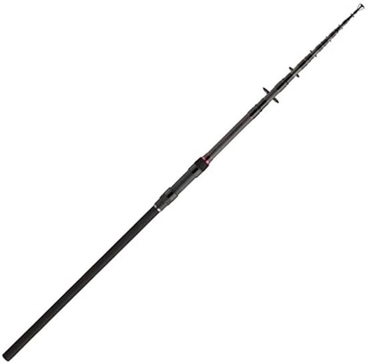 Karperhengel - Telescopische hengel - Vissen op karper - Krachtige ruggengraat - 3 lbs - Zwart