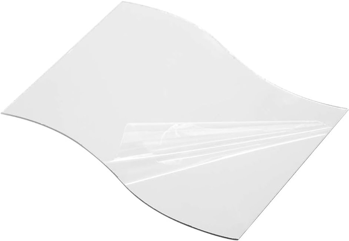 6 STKS Golven Vorm Acryl Wandspiegel, Zelfklevende Niet-glazen Spiegelstickers, Decoratieve Golfspiegels, Ideaal voor Badkamer, Slaapkamer en Huismuurdecoratie