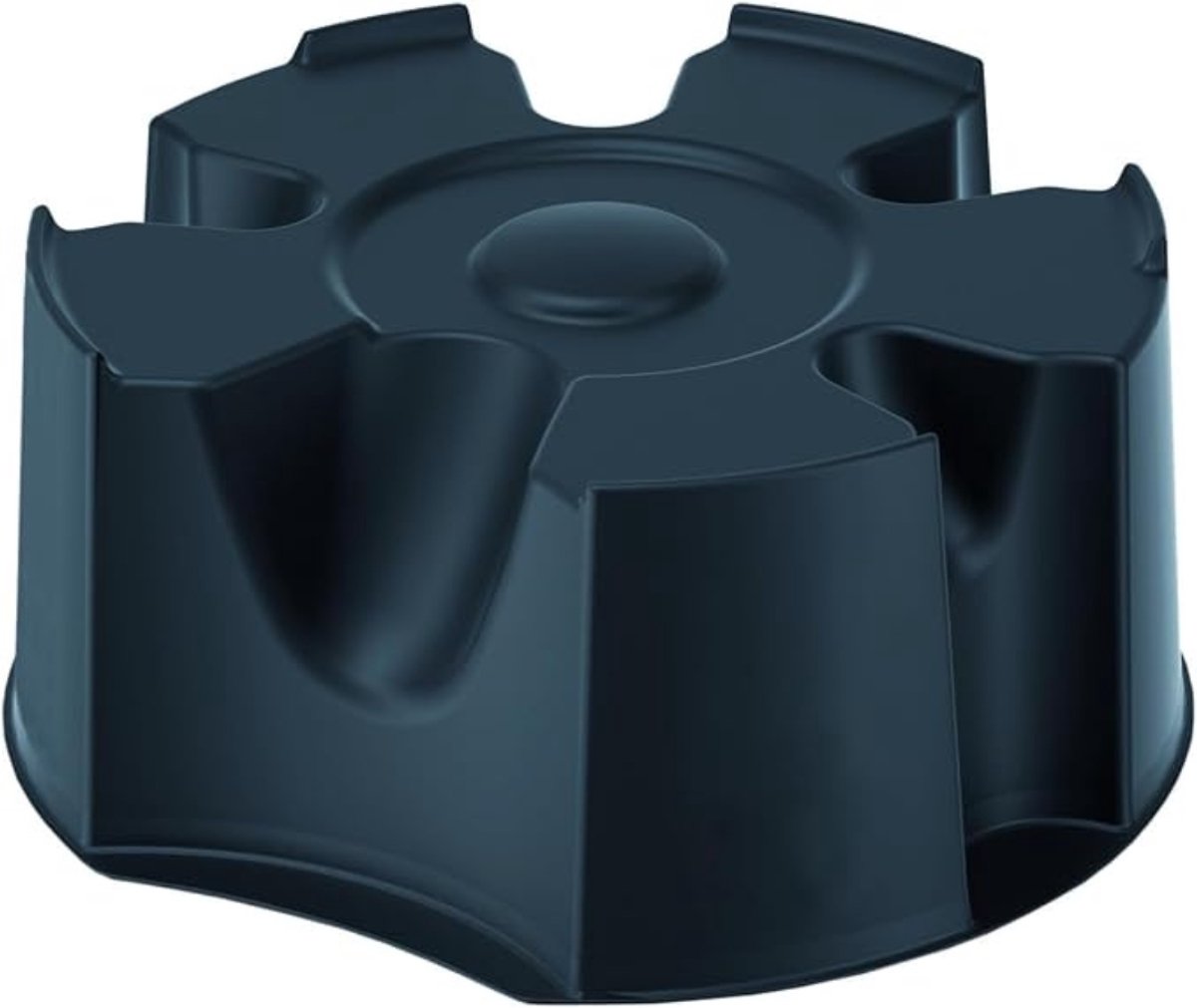 Levo® Waterton - Regenton - Watertank - 240L Regenton met Waterkraan - met Plantenbakdeksel - Zwart - 50cm x 50cm x 23cm