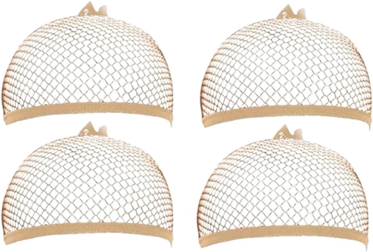 Pruiken – nude kleur van mail – perfect voor het fixeren en beheren van pruiken, 4 stuks