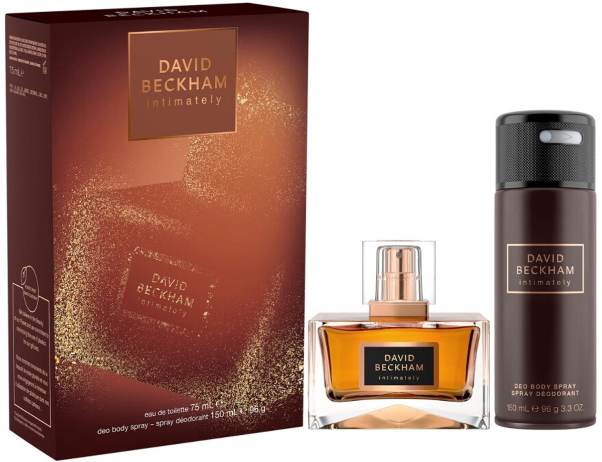 David Beckham Intimately Giftset for Him Including Eau De Toilette 75ml