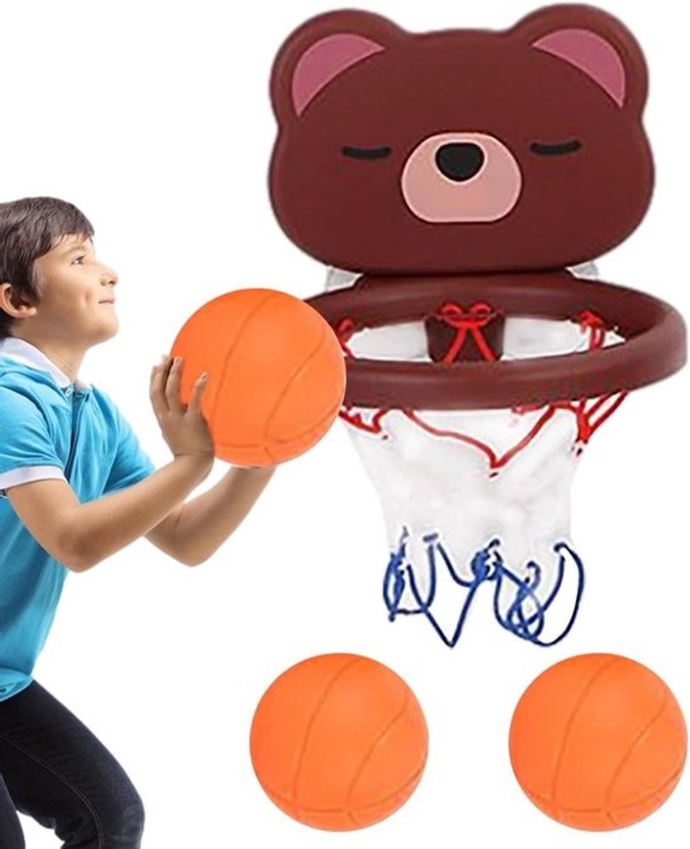 Mini Basketbalring - Binnen Basketbal Speelgoed - Kinderen Spelen - Zuignap Bevestiging - 16 x 14 cm - Niet gespecificeerd