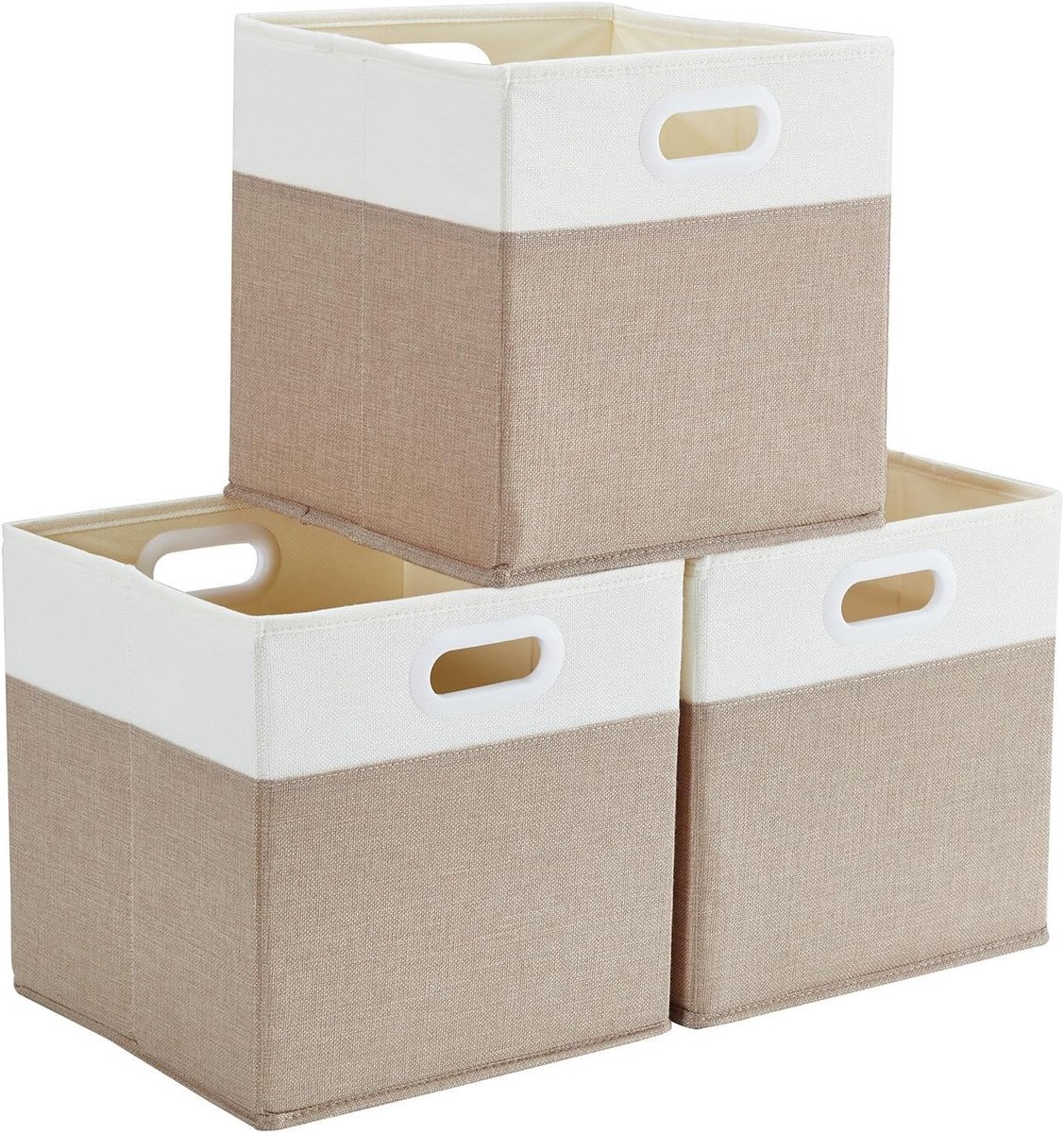 Cube Opbergdozen 30x30x30cm, Stoffen Opbergmanden voor Kleding, Speelgoed en Accessoires