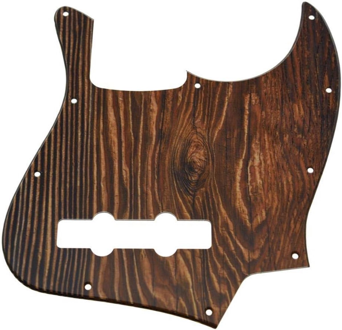 Jazz Bass 3D Gedrukt Plastic Pickguard past USA/Mexicaanse 4 String Fender Jazz Bass Hout Patroon