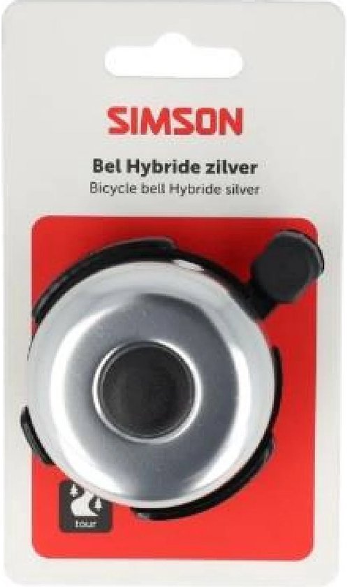 Simson Fietsbel - Hybride - Zilver van Simson — afbeelding 3