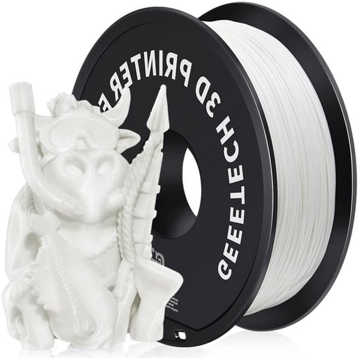 3D Printer Filament - ABS Spoel - 3D Printen - Hoge Kwaliteit - 1.75 mm - Wit