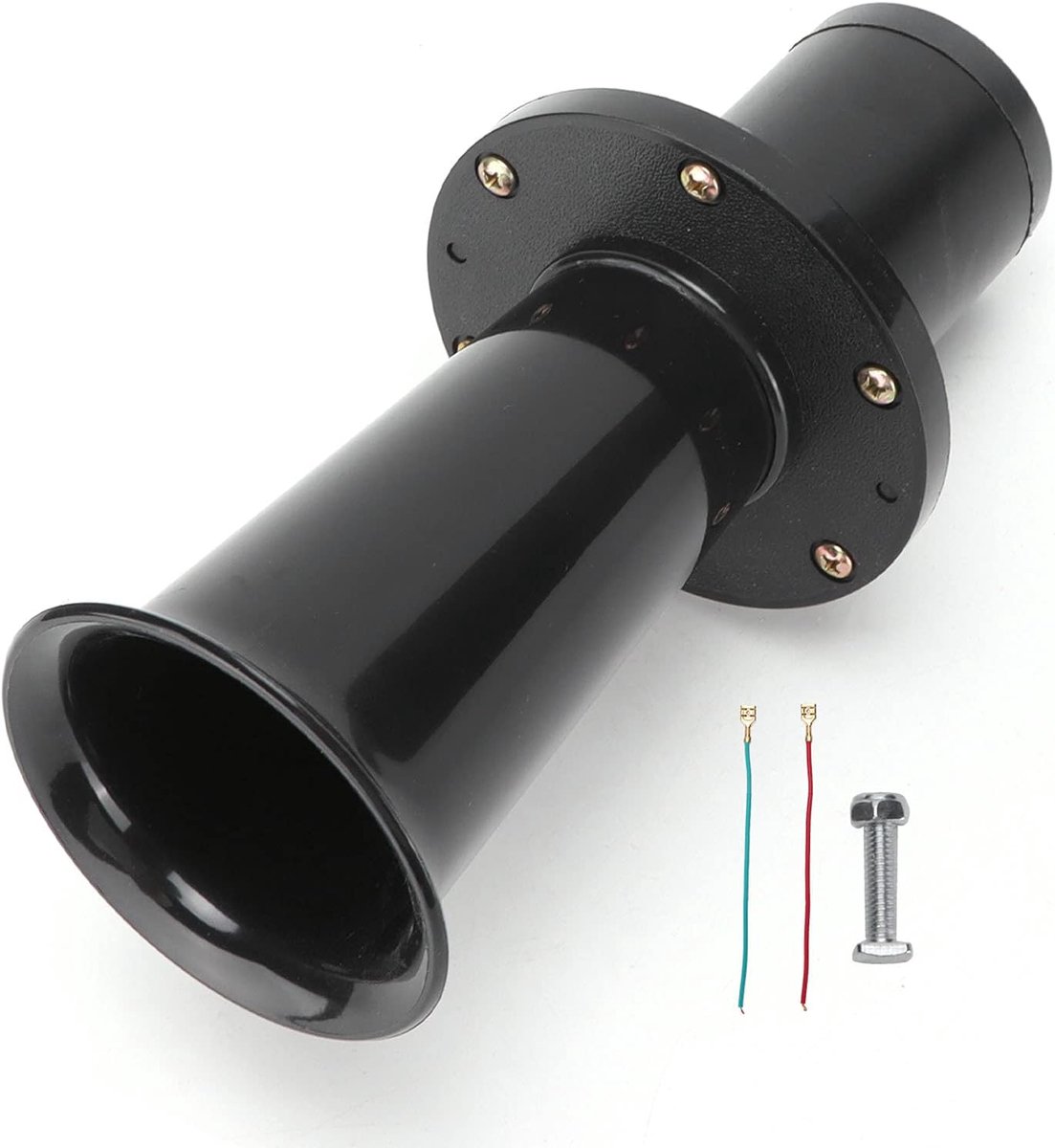 Signaalhoorn, 12 V, universele luchthoorn, waterdichte claxon, 110 dB, klassieke vintage stijl, voor auto, motorfiets, boot