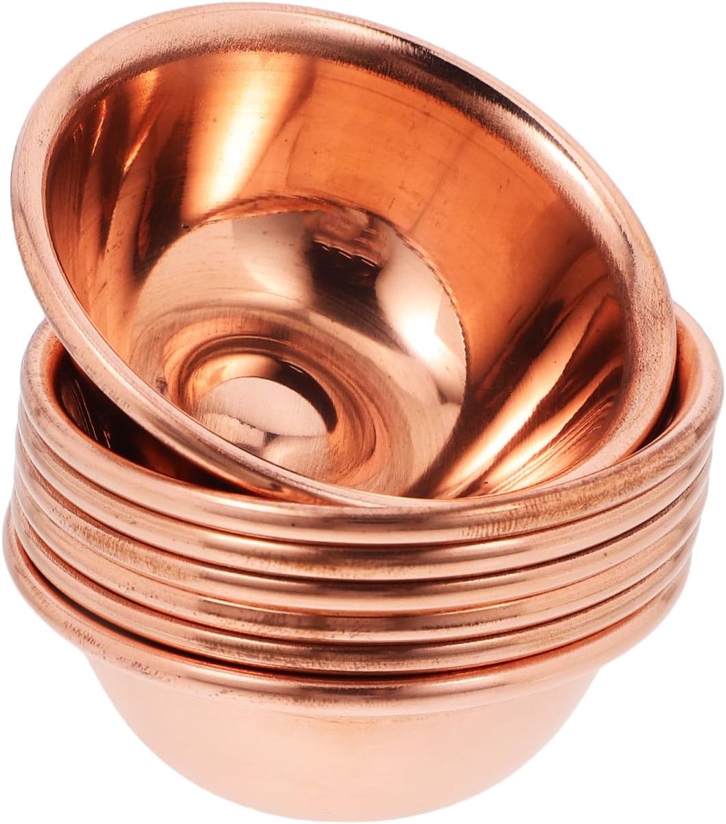 7 stuks messing slachtofferbekers altaar schaal watercontainer heilige waterschalen bekers meditatiewaterschaal boeddhistisch accessoire waterofferschaal