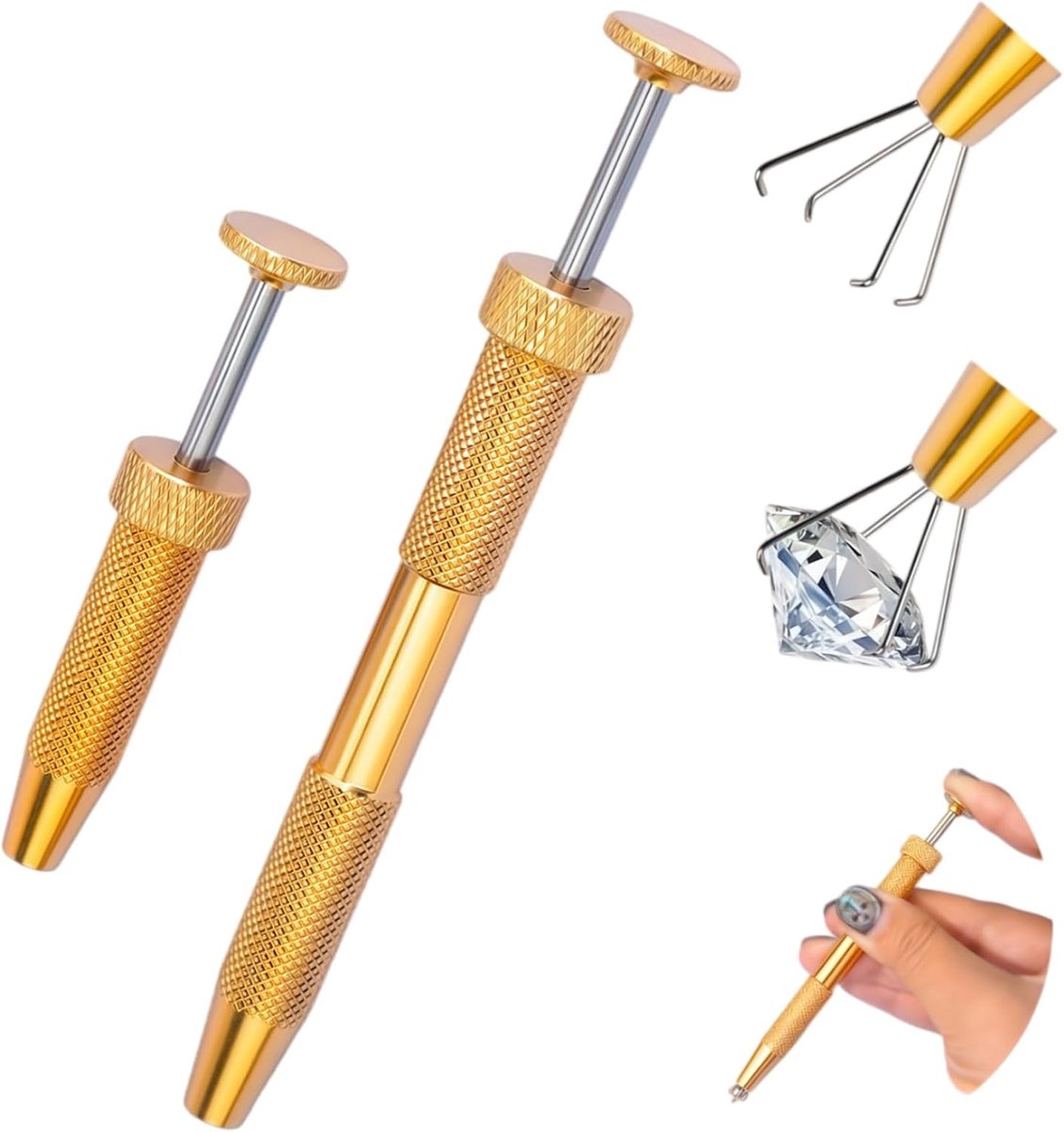 Piercing Tang, 2 stuks Upgrade-Piercing Ballen Opener, Goudkleurige Roestvrij Staal Anti-Slip Sieraden Wissel-Gereedschap, Geschikt voor Helix Piercings Oor Neus Lippen Navel