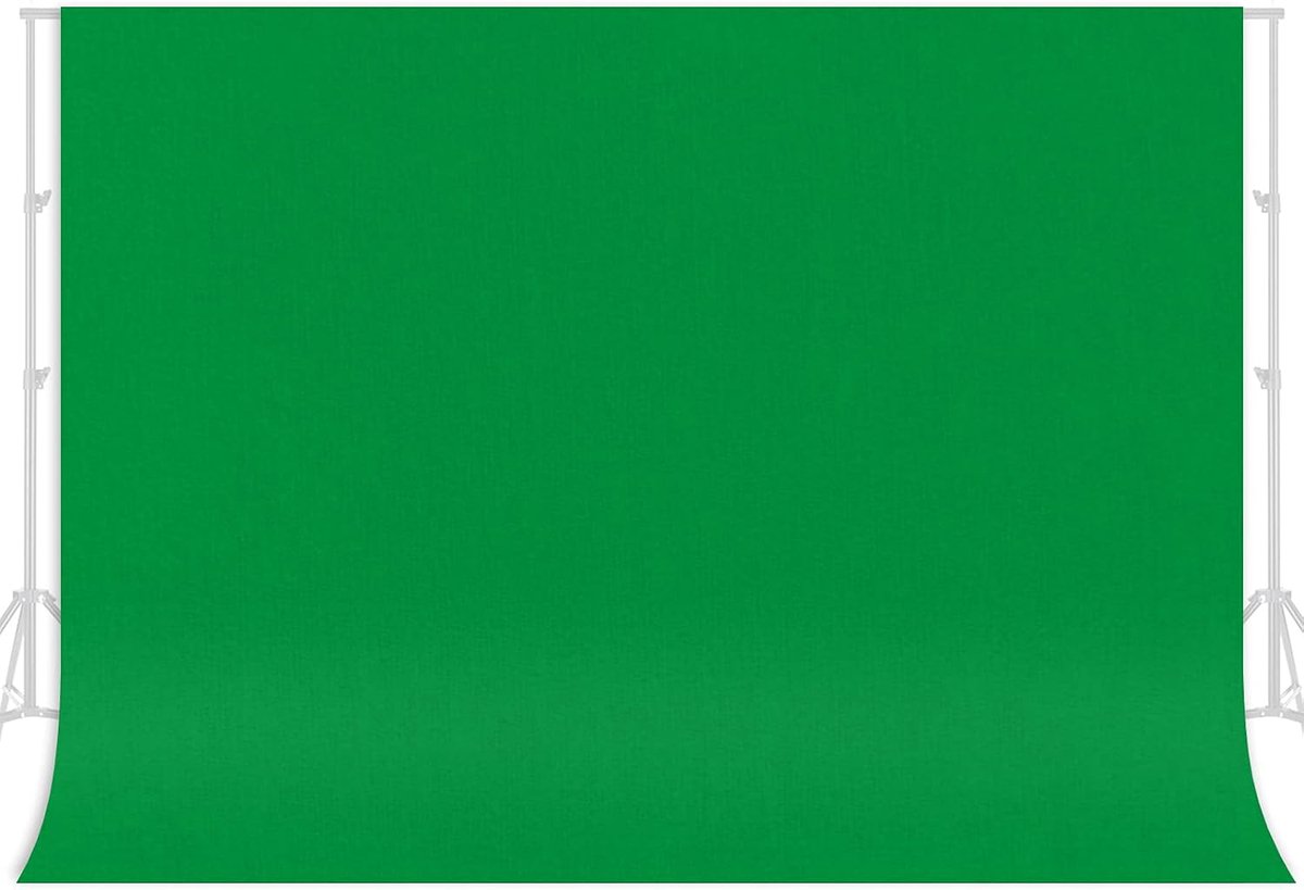 Opvouwbaar Groen Scherm Fotografie Scherm Fotostudio Groenscreen Met Stands Videoconferentie Opvouwbare Achtergrond Voor Foto, 1,5 x 2,1 M,