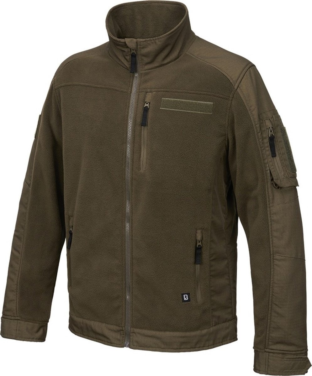 Brandit Functional Olive Fleece Jas Heren