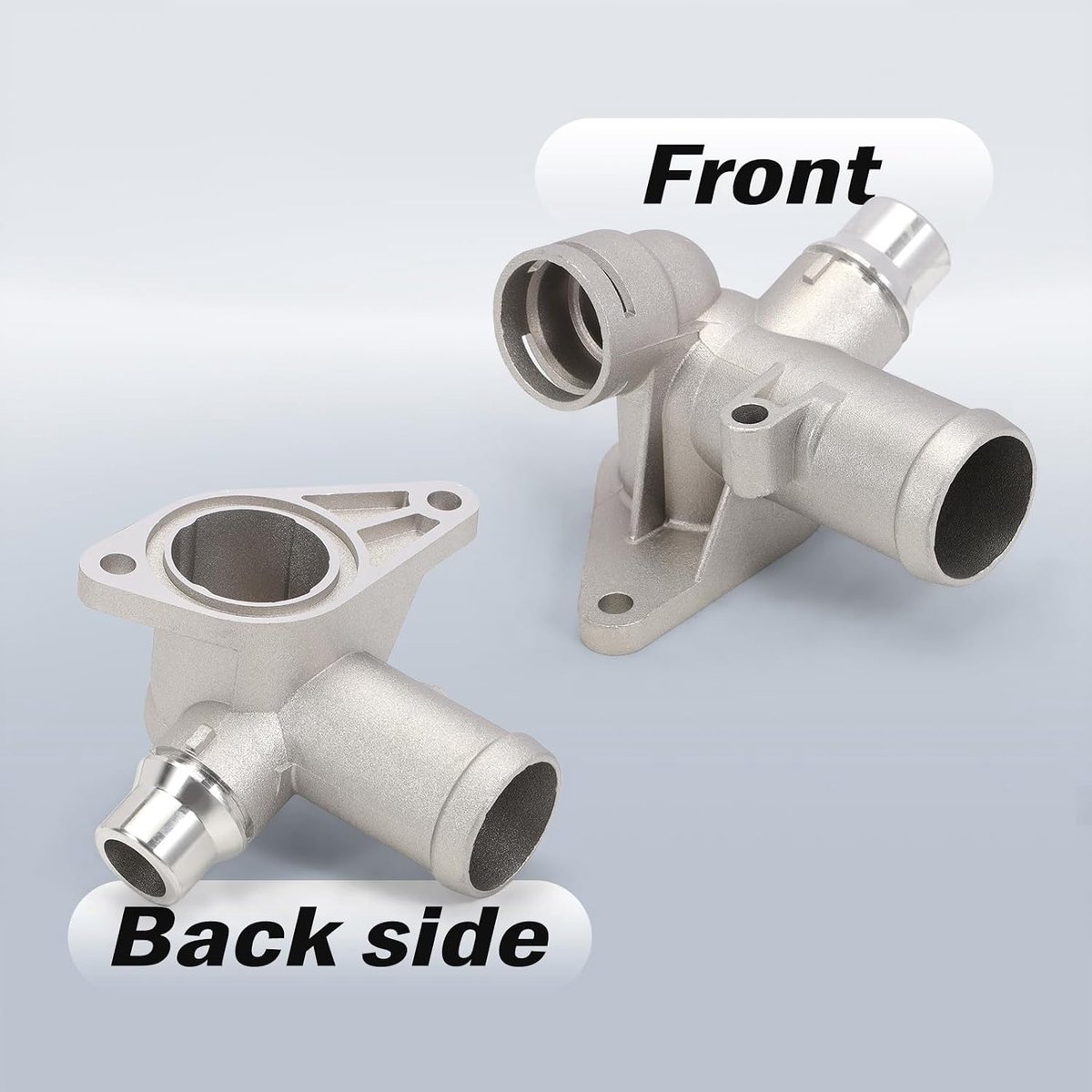 Wateruitlaatafdichting behuizingsaansluiting waterslang koelmiddelflens voor A4 B6 B7 1.8T Avant Cabrio Seat Exeo 2002 2003 2004 2005 2006-2008 06B121132E