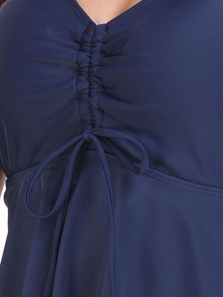 Tankini met opdruk voor dames, buikcontrole, badpakken met gekruiste rugbedekking, tankini-topje, tweedelige badmode met bloemenmotief en kort broekje